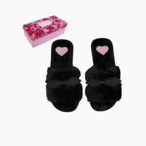 Slipper nero Colette