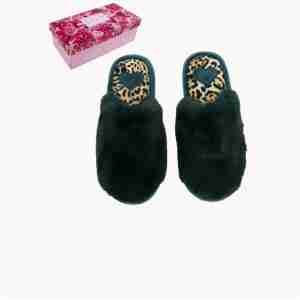 Slipper verde Clara