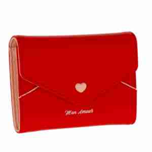 Portafoglio Patta Mon Amour Rosso