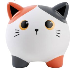 Salvadanaio Gatto Arancione