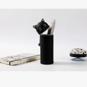 Astuccio in Morbido Silicone Black Cat