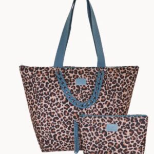 Borsa Mare L+Busta Catena Leo Verde